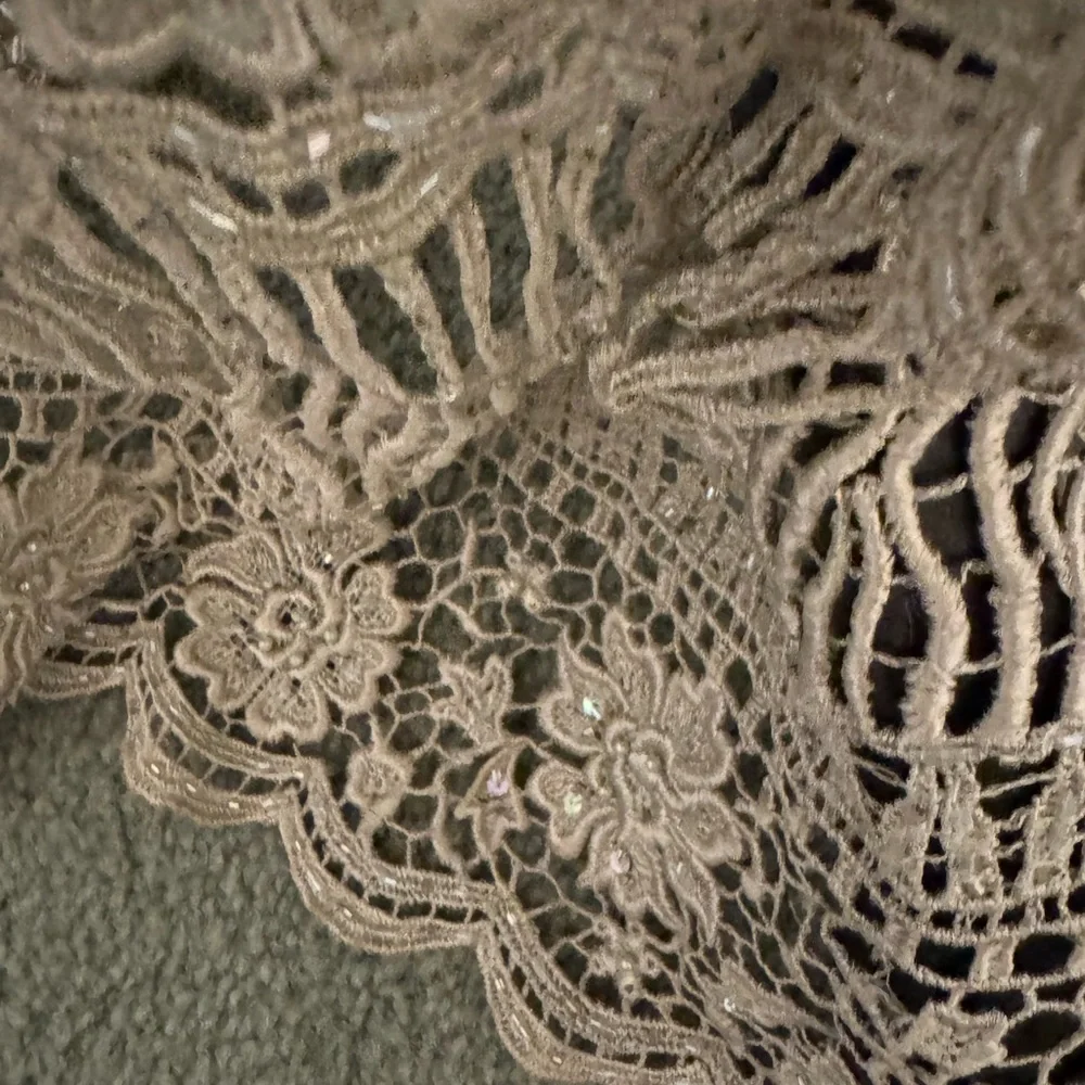 Montage by Mon Cheri Lace Maxi Dress in Cream - Picture 5 of 5